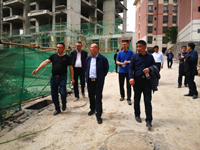 湖南省九澧教育集团董事长聂铎岗先生来兴仁树德学校视察指导工作
